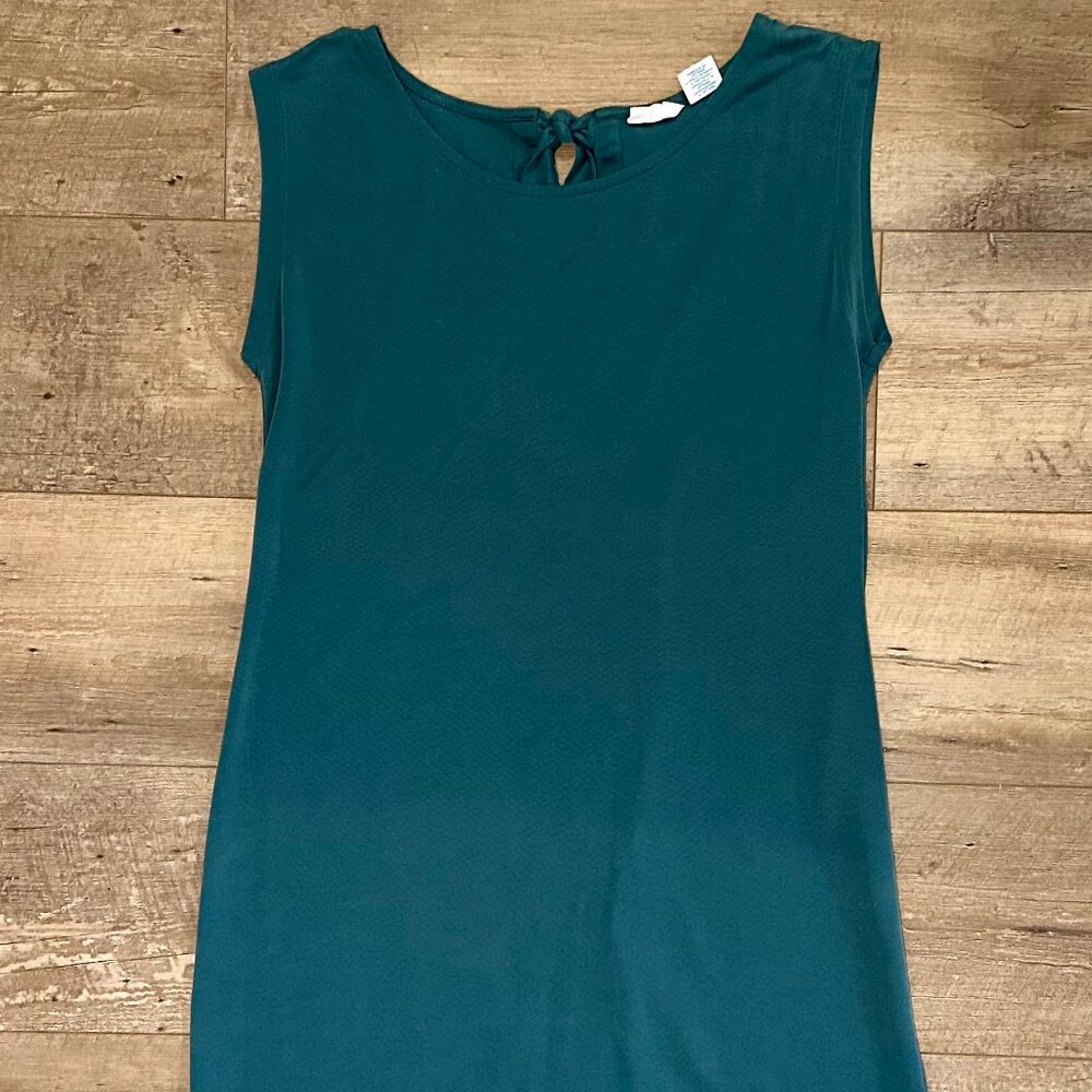 Blue Green Casual Dress